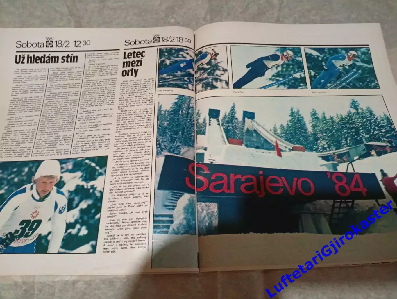 Стадион №11 Stadion 1984 - Олимпиада Сараево Олимпийские Игры-Хоккей-Спецвыпуск 5