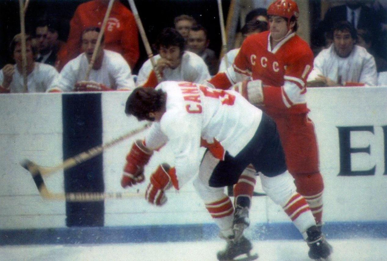 Хоккей - Суперсерия СССР - Канада 1972 - Валерий Харламов - Рон Эллис
