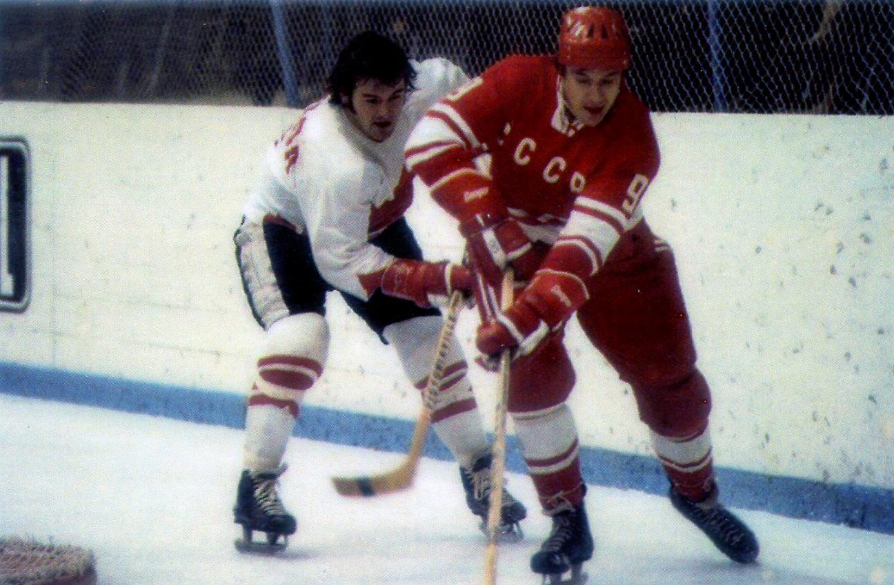 Хоккей - Суперсерия СССР - Канада 1972 - Юрий Блинов - Род Гилберт