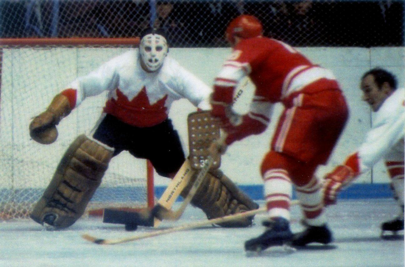 Хоккей - Суперсерия СССР - Канада 1972 - Тони Эспозито - Билл Уайт