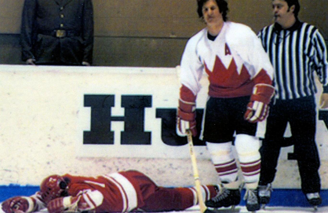 Хоккей - Суперсерия СССР - Канада 1972 - календарик