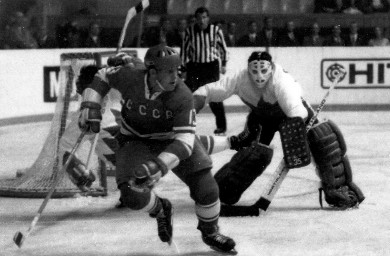 Хоккей - Суперсерия СССР - Канада 1972 - Борис Михайлов - Тони Эспозито