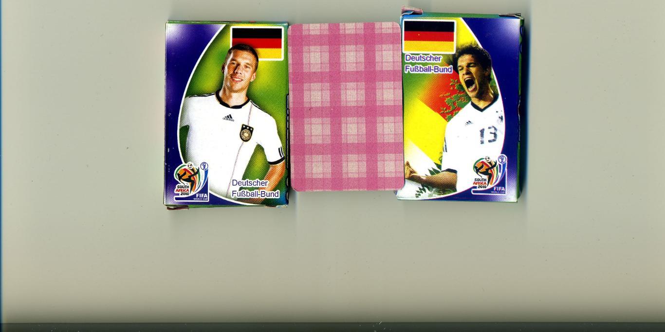 Карты игральные Футбол - комплект 36 карт - Германия Баллак Лам Подольски Гомес