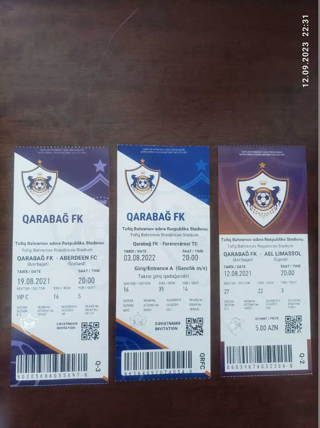 Карабах Азербайджан Андерлехт Кайрат Сочи Марсель Олимпиакос Абердин 27 билетов 3
