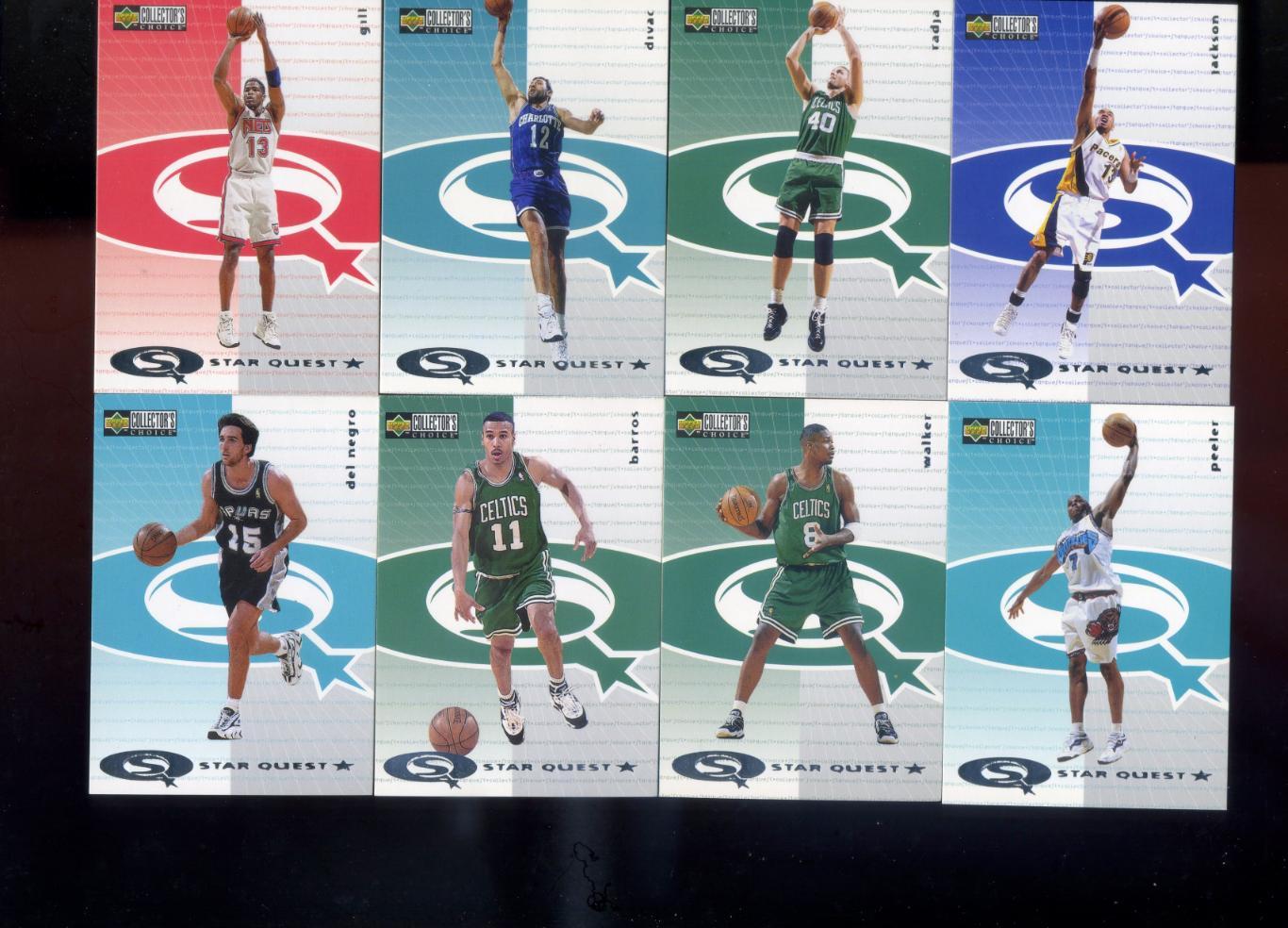 Баскетбол НБА NBA Upper Deck 1997 - 45 Карточек одним лотом 1