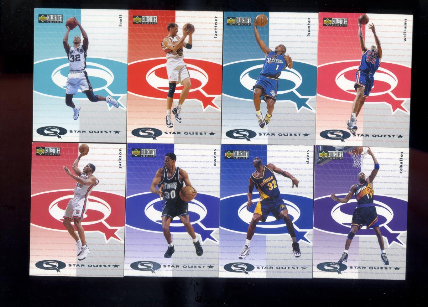Баскетбол НБА NBA Upper Deck 1997 - 45 Карточек одним лотом 4