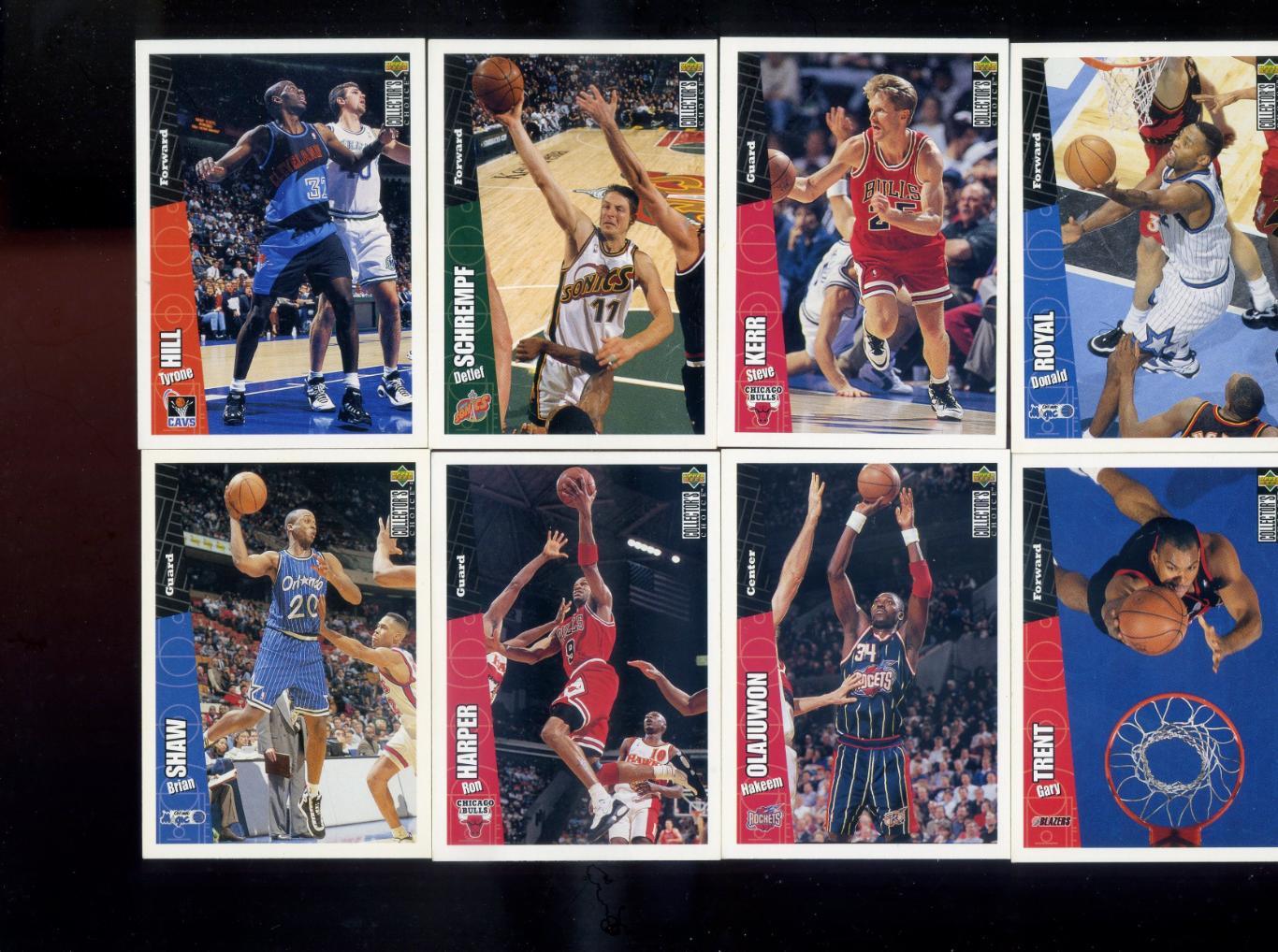 Баскетбол НБА NBA Upper Deck 1996-64 карточки одним лотом 3