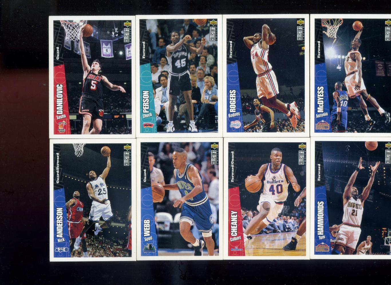 Баскетбол НБА NBA Upper Deck 1996-64 карточки одним лотом 4