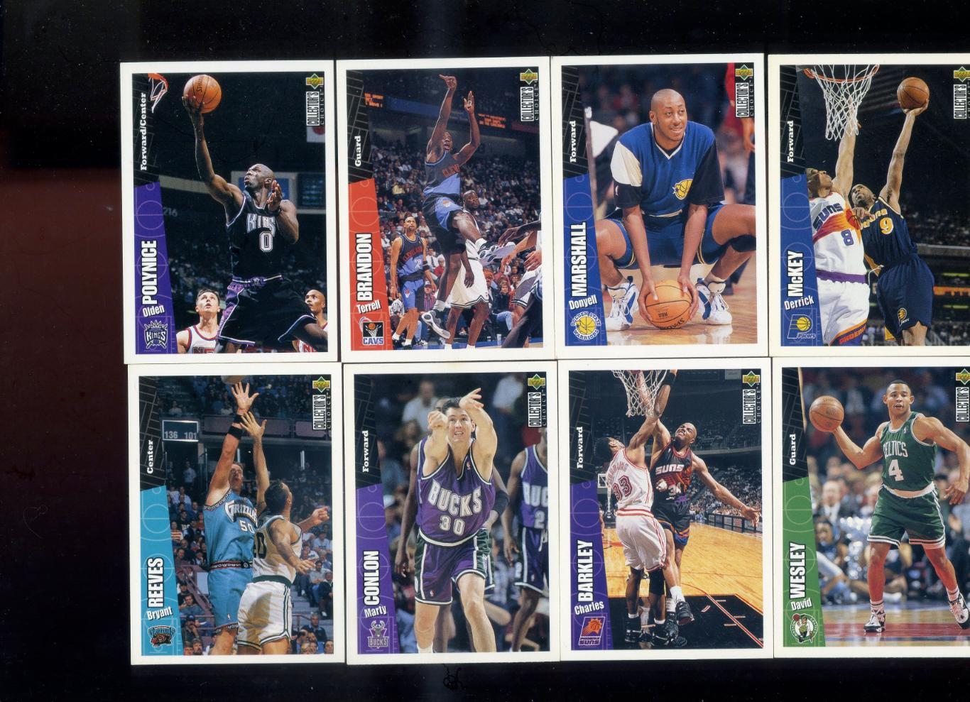 Баскетбол НБА NBA Upper Deck 1996-64 карточки одним лотом 7