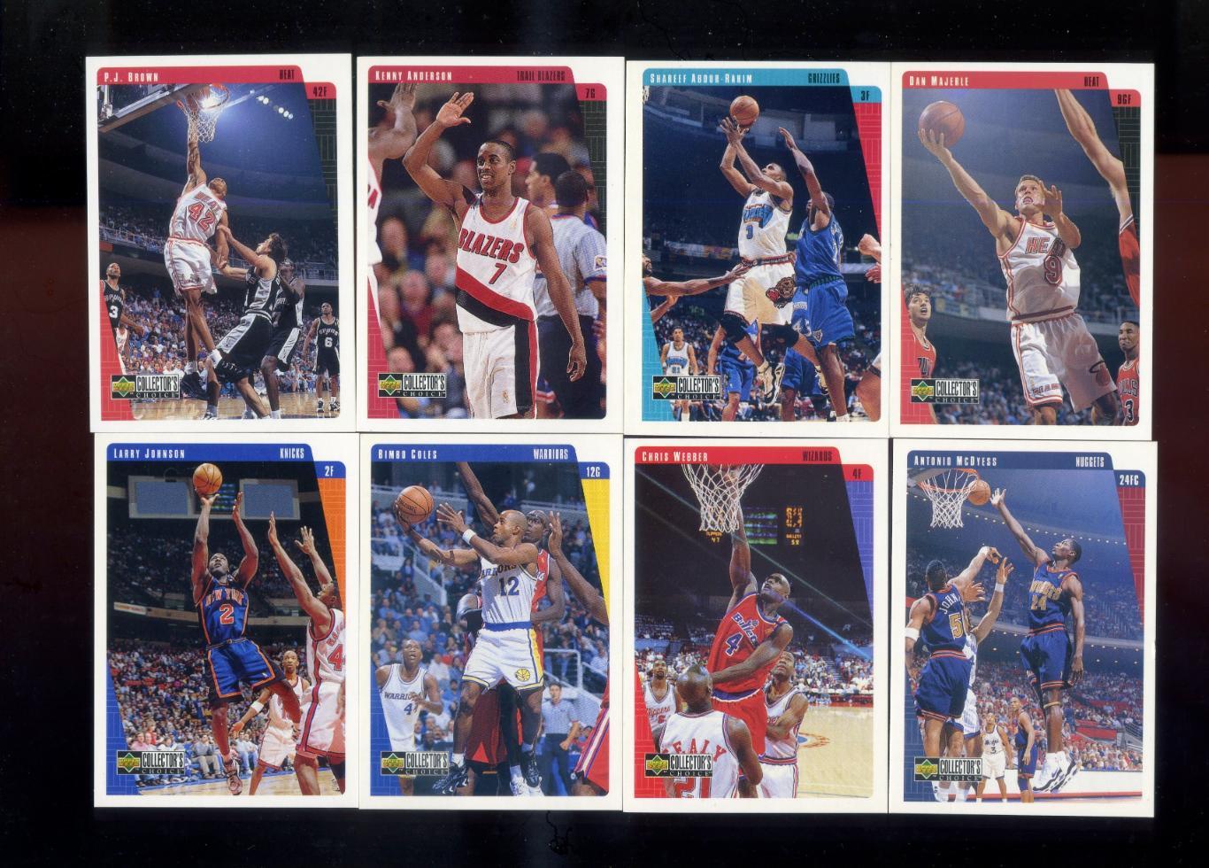 Баскетбол - НБА NBA Upper Deck 1997 - 64 Карточки одним лотом 1