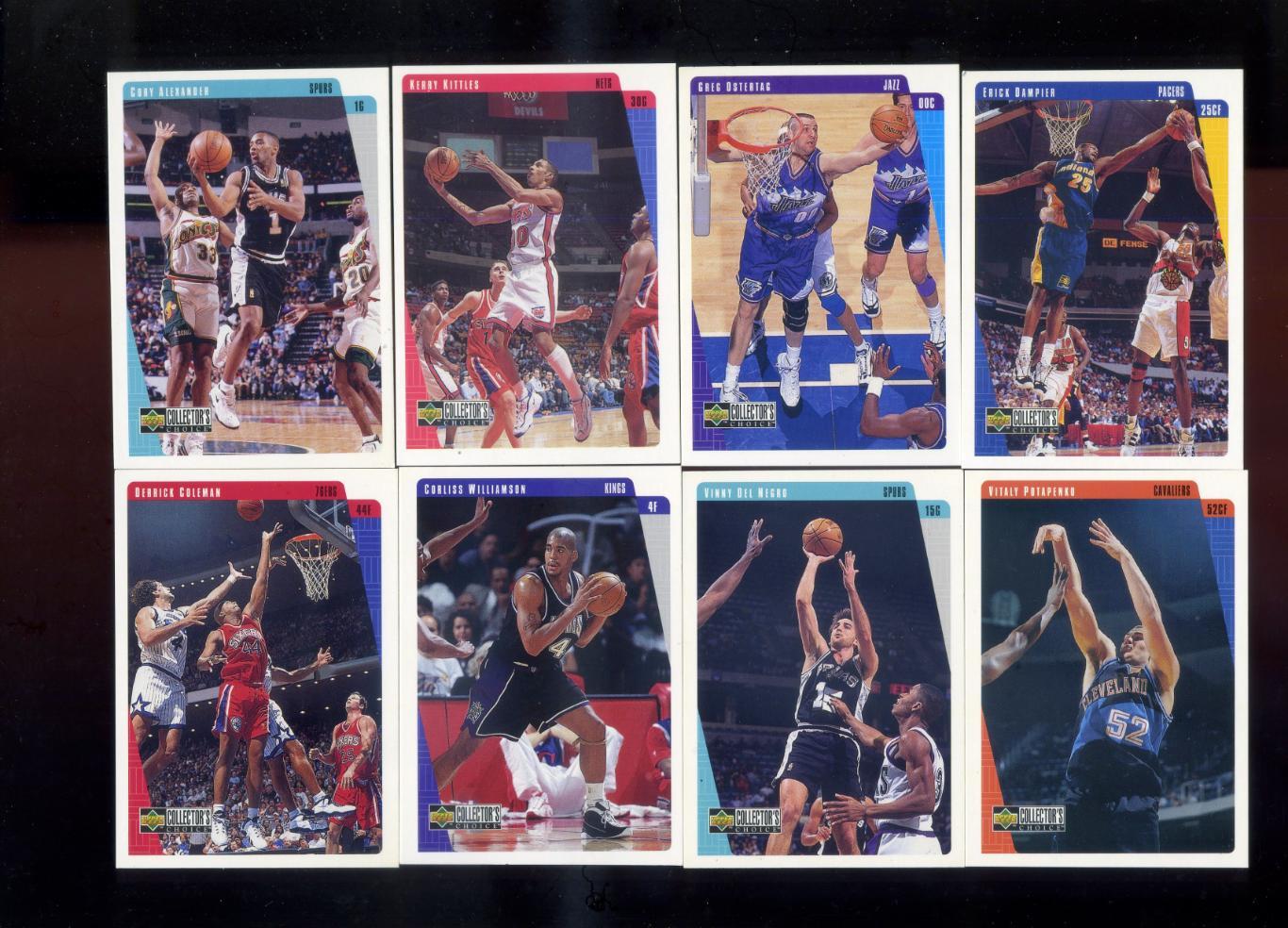 Баскетбол - НБА NBA Upper Deck 1997 - 64 Карточки одним лотом 2
