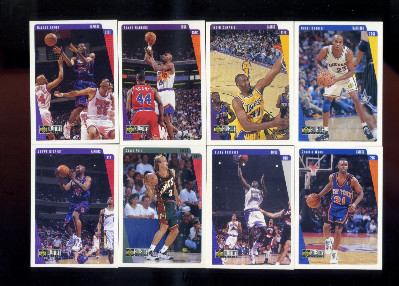 Баскетбол - НБА NBA Upper Deck 1997 - 64 Карточки одним лотом 4