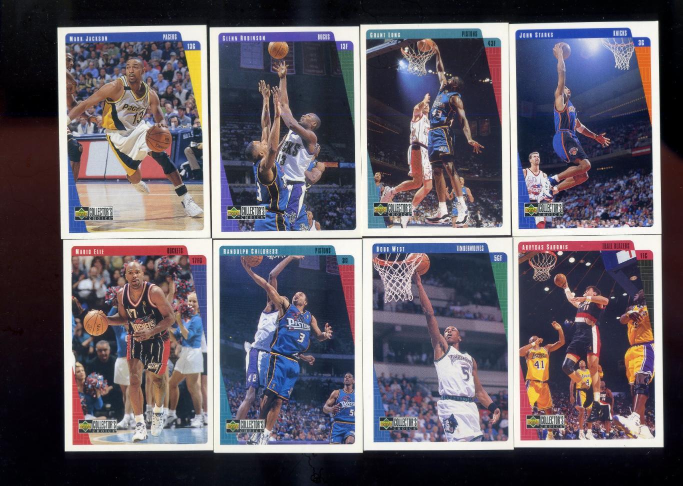Баскетбол - НБА NBA Upper Deck 1997 - 64 Карточки одним лотом 5