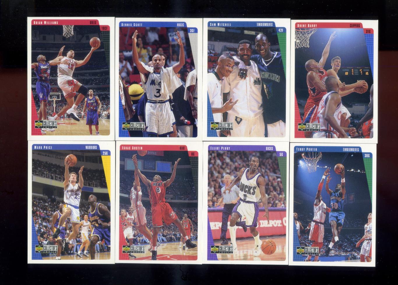 Баскетбол - НБА NBA Upper Deck 1997 - 64 Карточки одним лотом 6