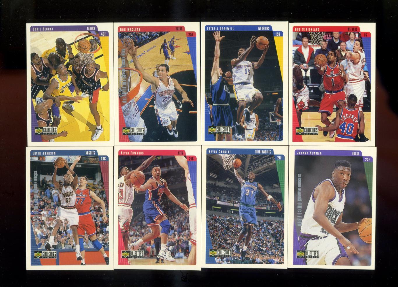 Баскетбол - НБА NBA - Upper Deck 1997 - 64 Карточки одним лотом 1