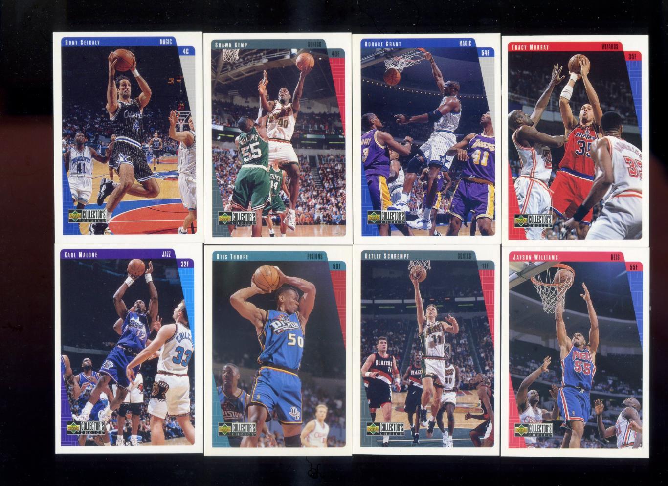 Баскетбол - НБА NBA - Upper Deck 1997 - 64 Карточки одним лотом 2