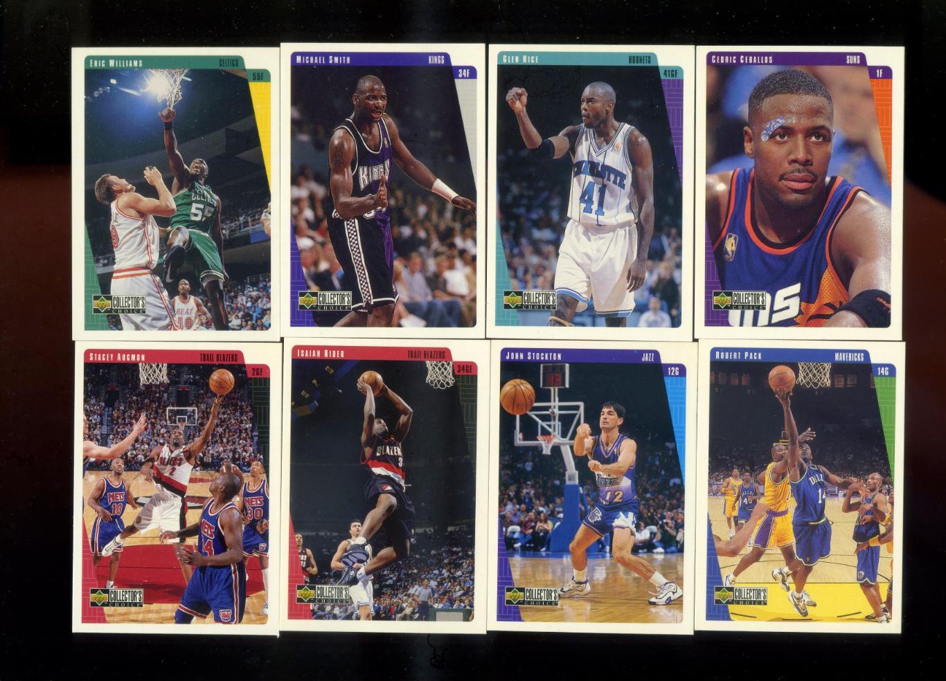 Баскетбол - НБА NBA - Upper Deck 1997 - 64 Карточки одним лотом 3
