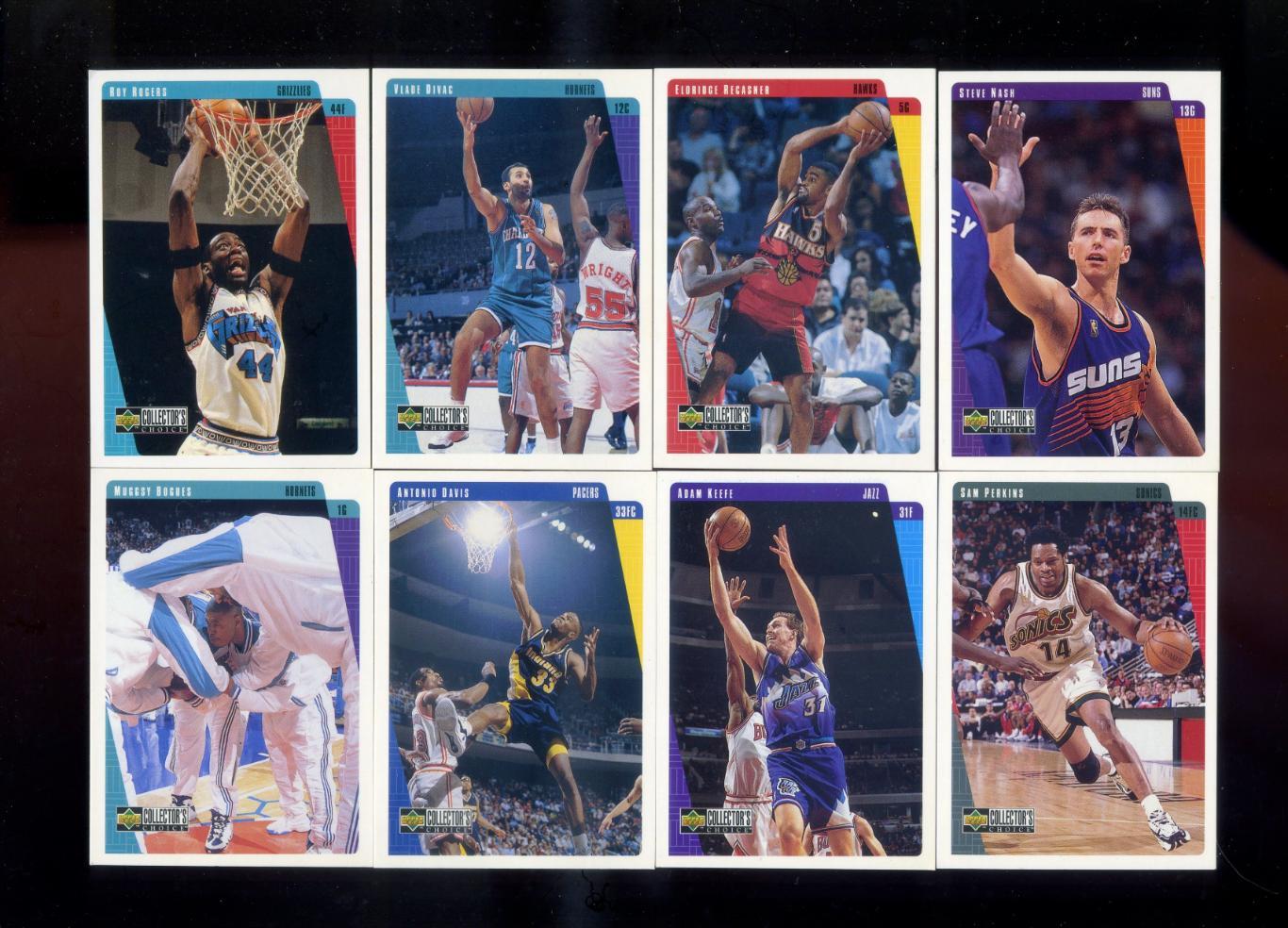 Баскетбол - НБА NBA - Upper Deck 1997 - 64 Карточки одним лотом 4