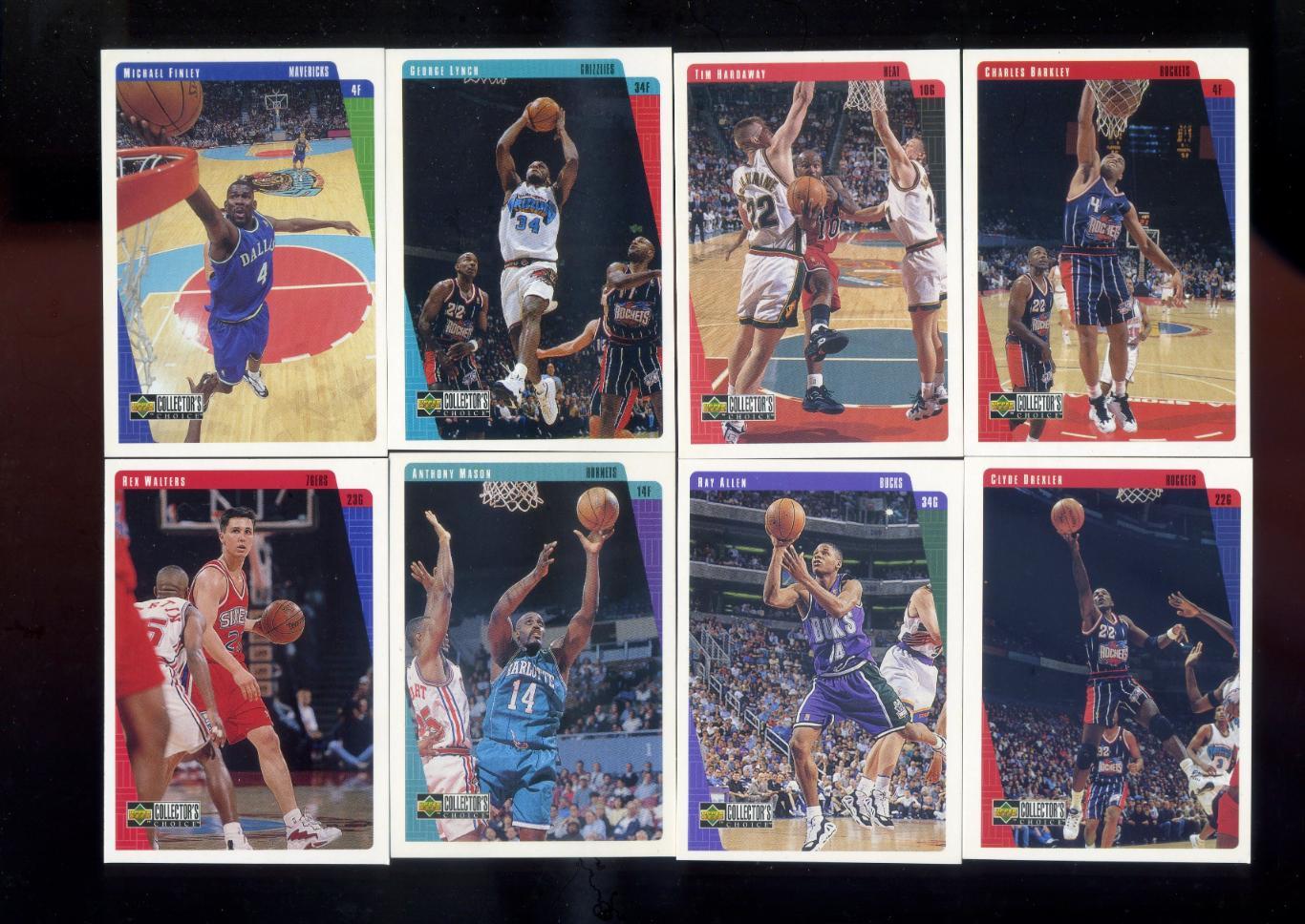 Баскетбол - НБА NBA - Upper Deck 1997 - 64 Карточки одним лотом 5