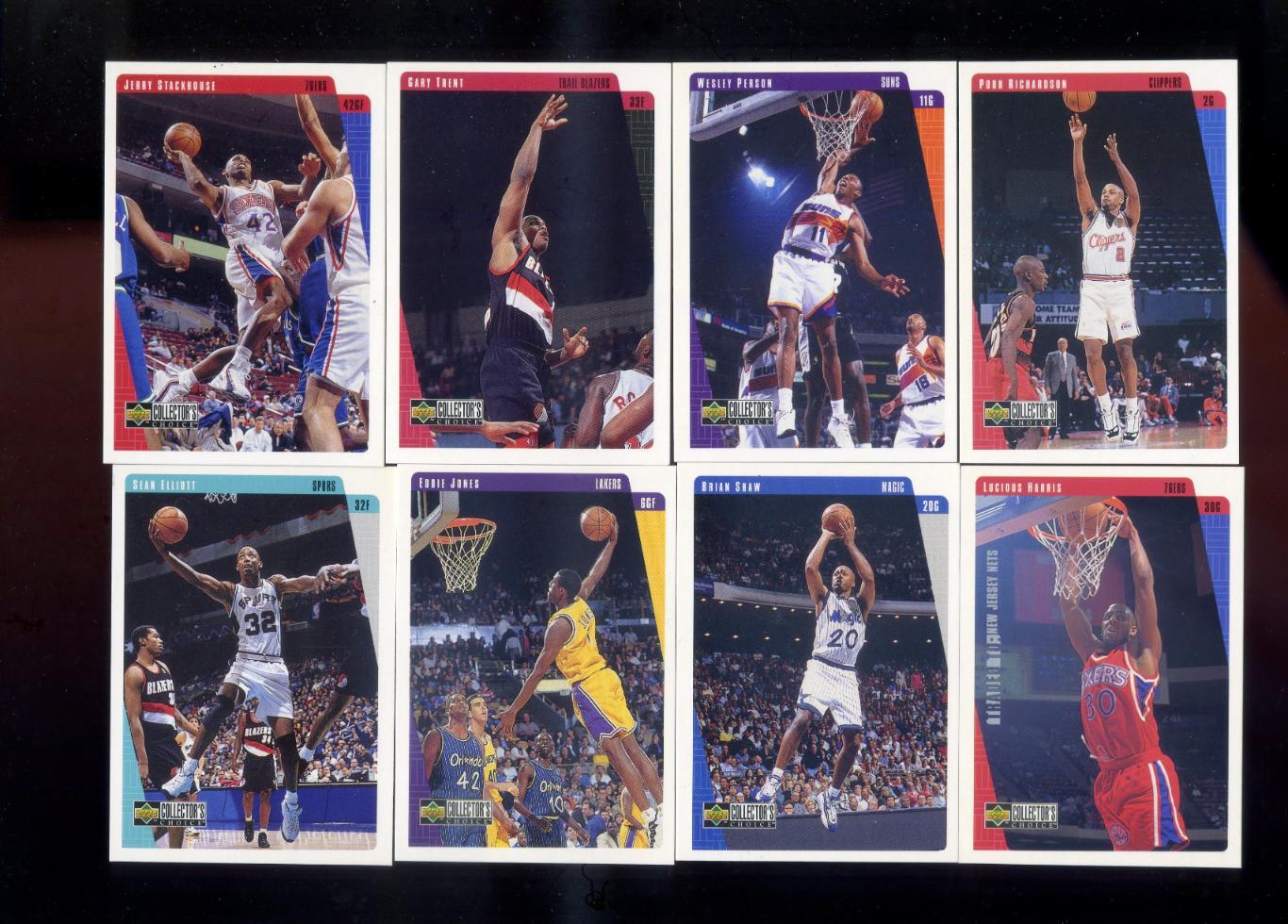 Баскетбол - НБА NBA - Upper Deck 1997 - 64 Карточки одним лотом 6