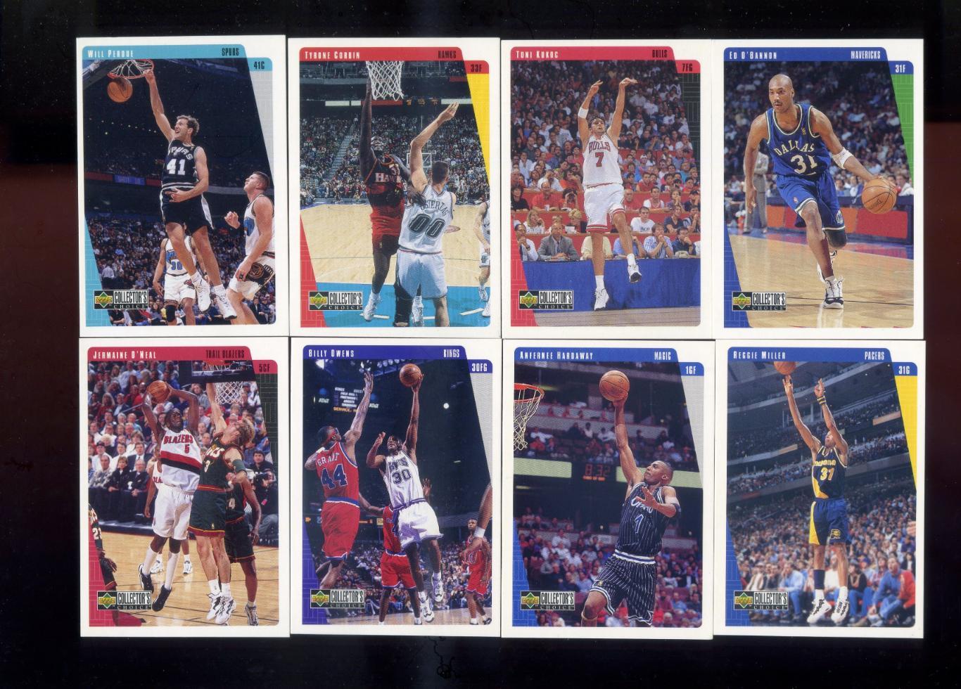 Баскетбол - НБА NBA - Upper Deck 1997 - 64 Карточки одним лотом 7