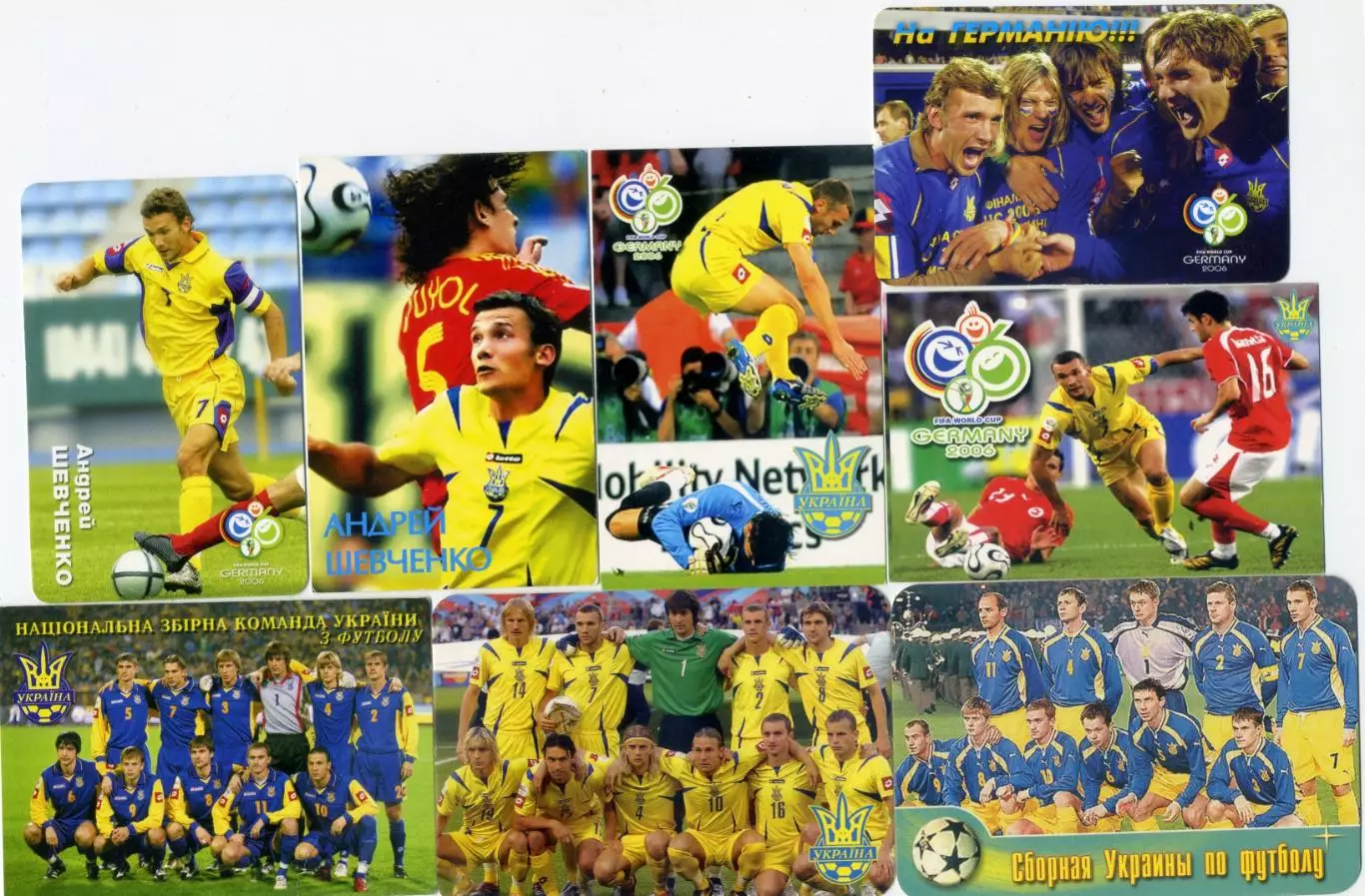 Андрей Шевченко - Динамо Киев Украина Милан Челси - 66 футбольных календариков 7