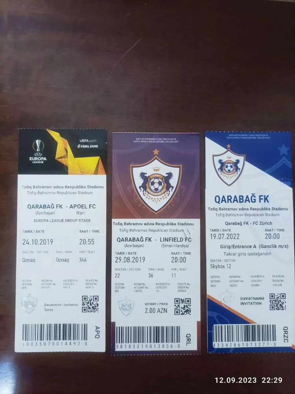 Карабах Азербайджан Андерлехт Кайрат Сочи Марсель Олимпиакос Абердин 24 билета 7
