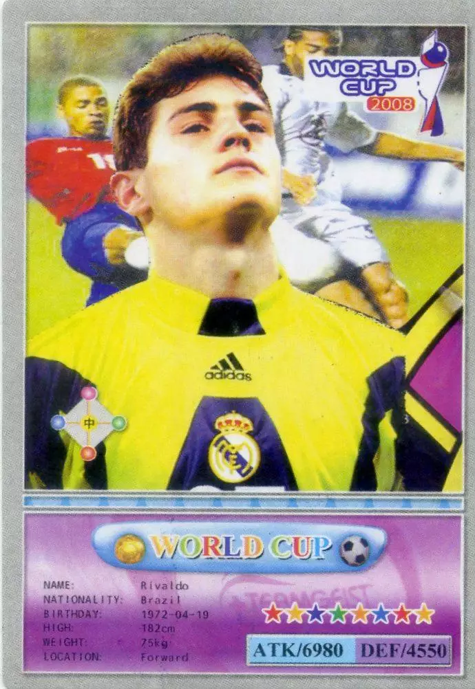 Футбол - Карточка Икер Касильяс Iker Casillas Реал Мадрид Испания Порто