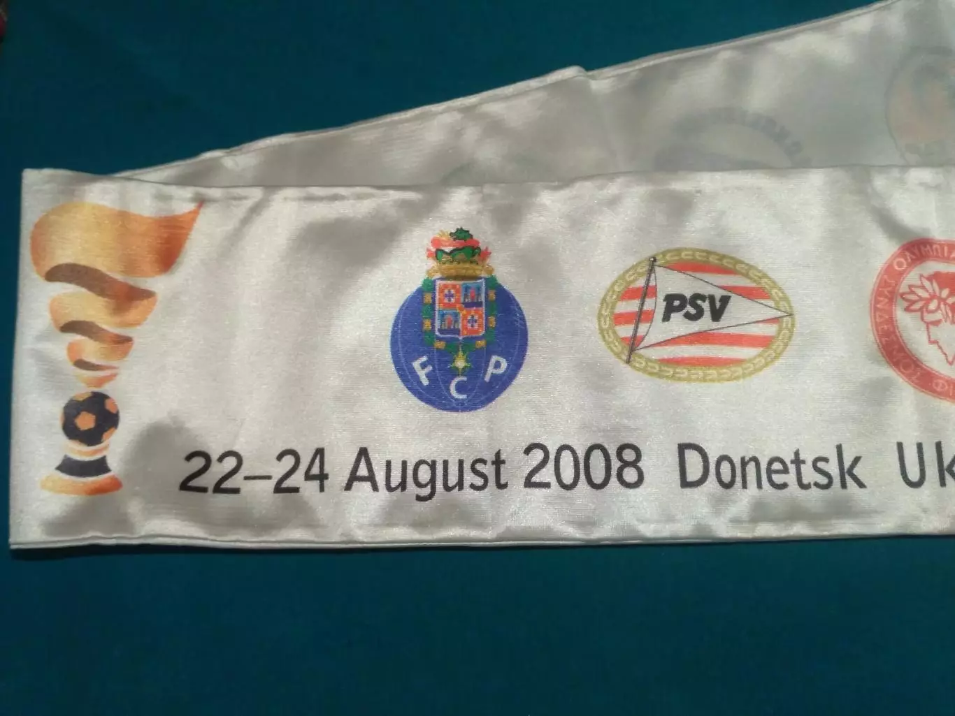 Шахтер Донецк Зенит Селтик Олимпиакос Порто ПСВ Парма Копенгаген 2008 - Шарф 3