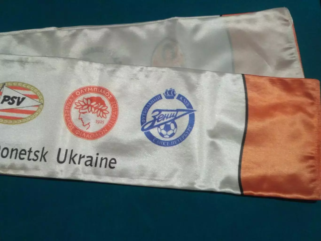 Шахтер Донецк Зенит Селтик Олимпиакос Порто ПСВ Парма Копенгаген 2008 - Шарф 5