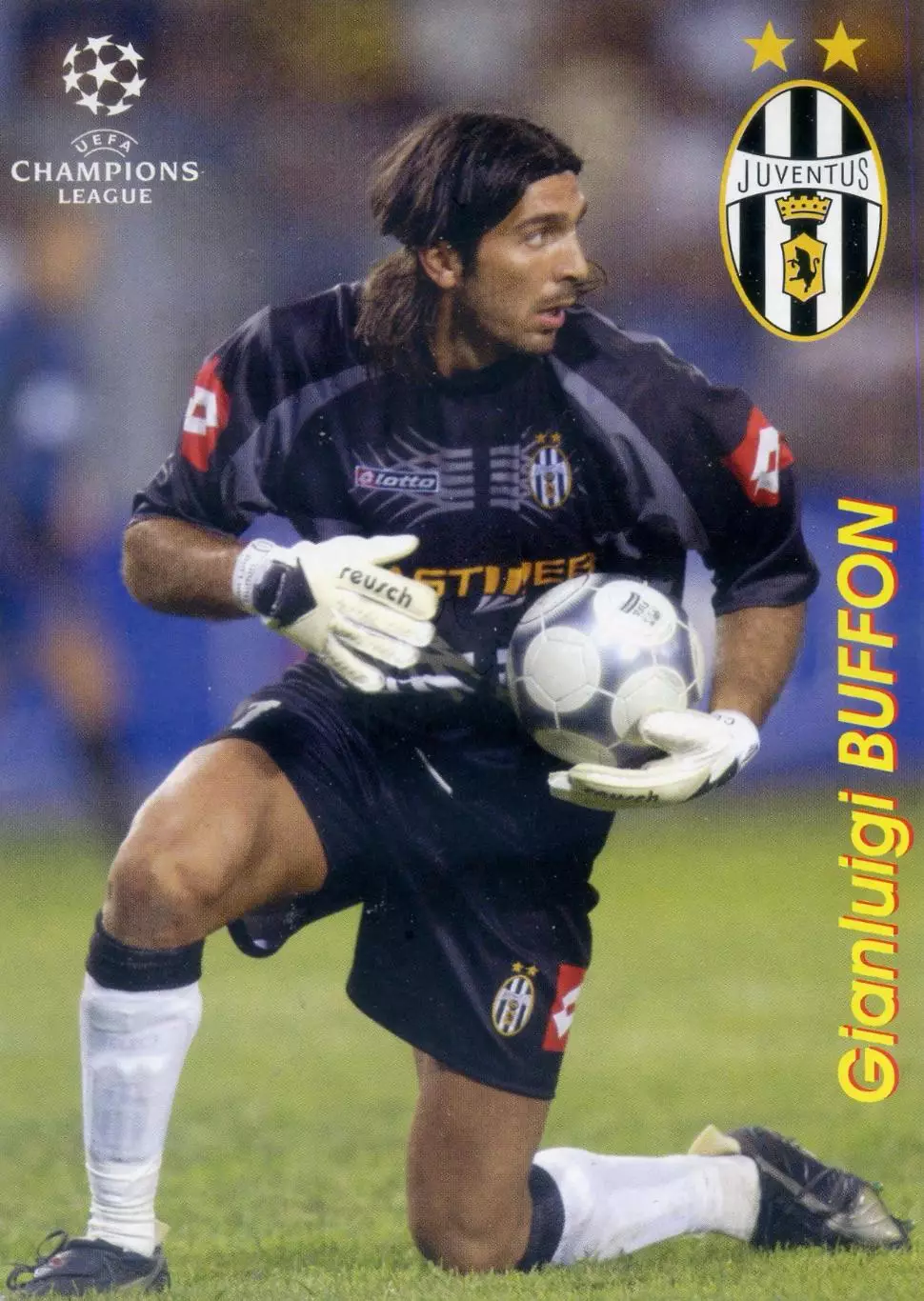 Открытка Буффон Ювентус Турин Италия Buffon Juventus Italy - Мой Футбол