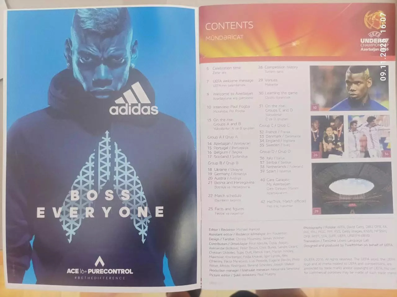 Чемпионат Европы U-17 - 2016 Азербайджан Сербия Украина Бельгия Англия Германия 3