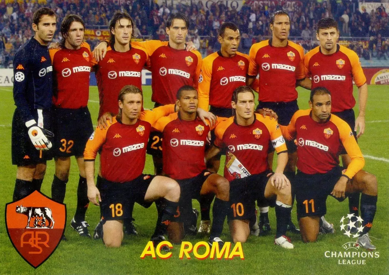 Открытка Рома Рим Италия AC Roma Italy - Мой Футбол