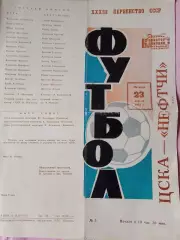 ЦСКА - Нефтчи Баку 1973г.
