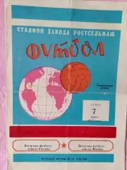 Ветераны города Ростова - ветераны города Москвы 1975г.