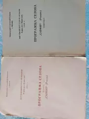 Календарь-справочник Сапфир Рязань 1 и 2 круг 1987г.