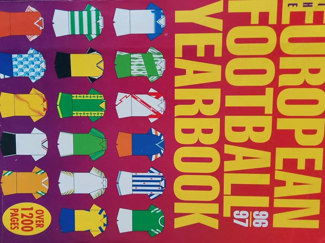 Ежегодник Европейского футбола Сезон 1996\1997 1120с. мягкая обложка