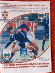 Машук Пятигорск - ф\к Батайск 2009г.