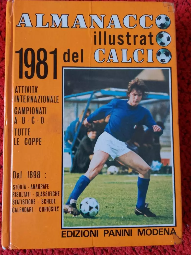 Альманах Кальчио 1981 год 540с. Италия