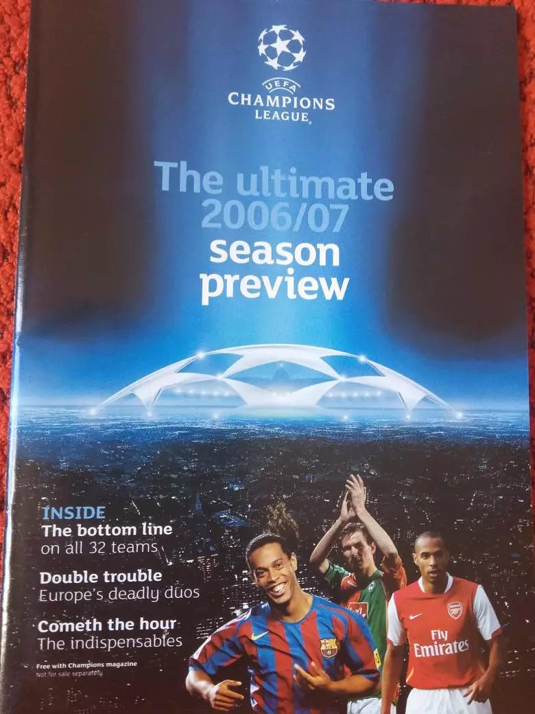 футбол. Лига чемпионов 2006\2007