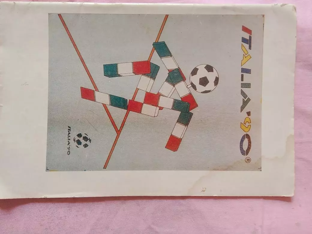Буклет Италия 90 36с. Вильнюс 1990г.