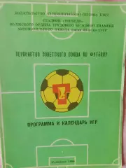 Календарь-справочник Тольятти 1988г