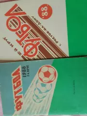 Календарь-справочник Ростов-на-Дону 1988г. 1 и 2 круг