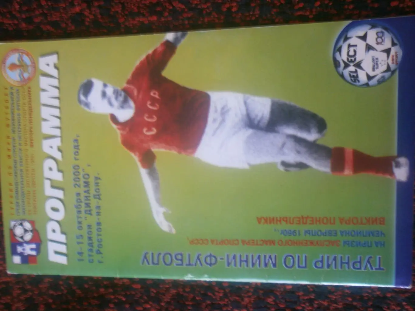 Турнир по мини-футболу 2000г Ростов-на-Дону