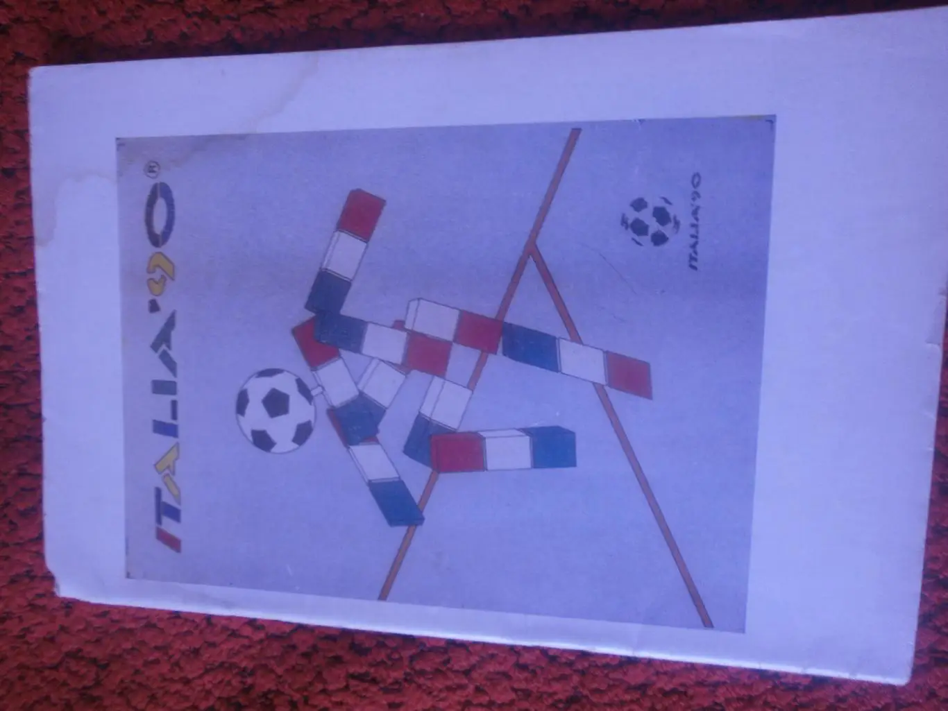 Календарь-справочник Италия-90 Вильнюс 1990г