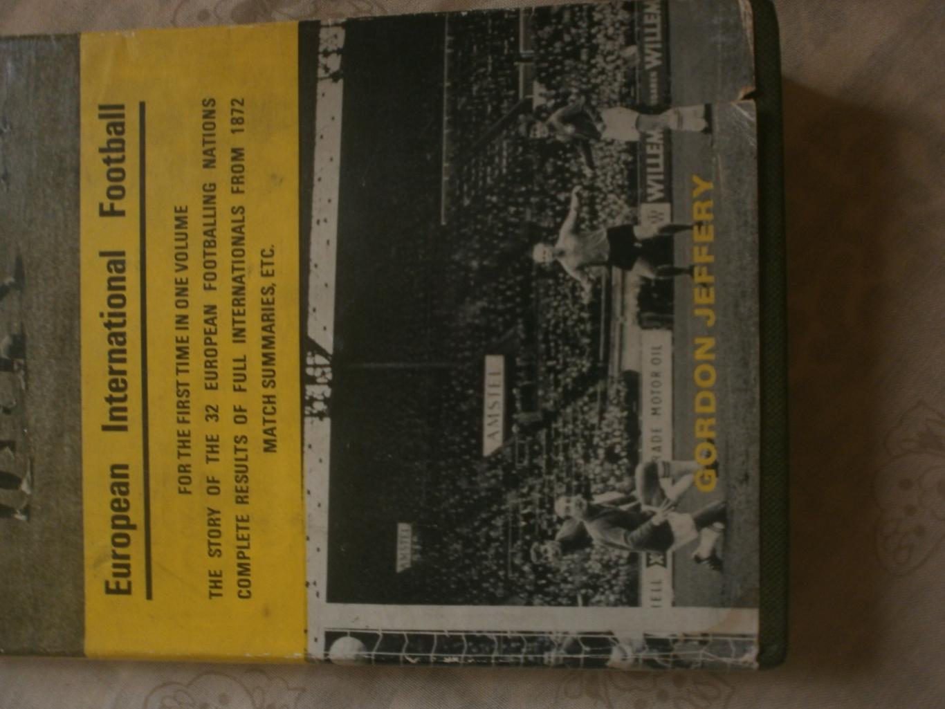 Европейский Интернациональный футбол 272с. 1963г. Лондон