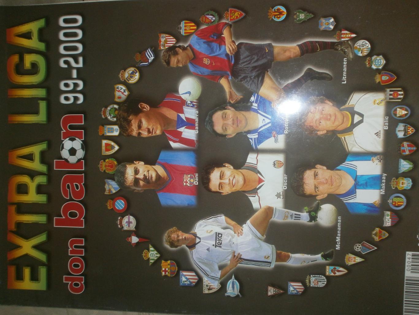 Журнал Дон Балон Испания Экстра-лига 1999-2000 210с.