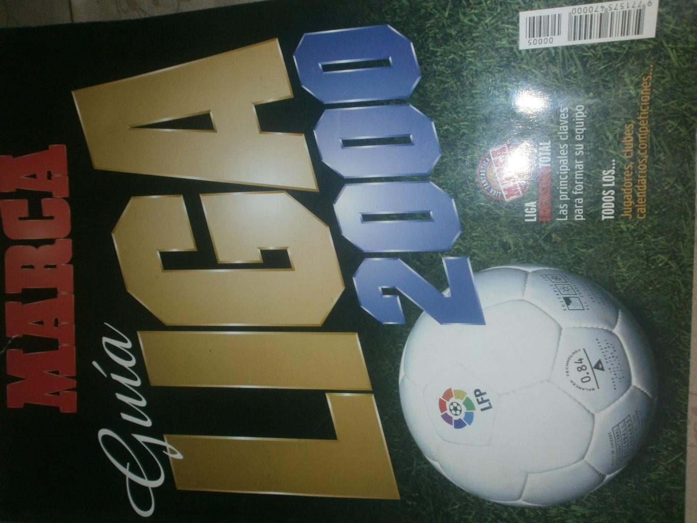 Журнал Марка Испания Лига 2000г 258с.