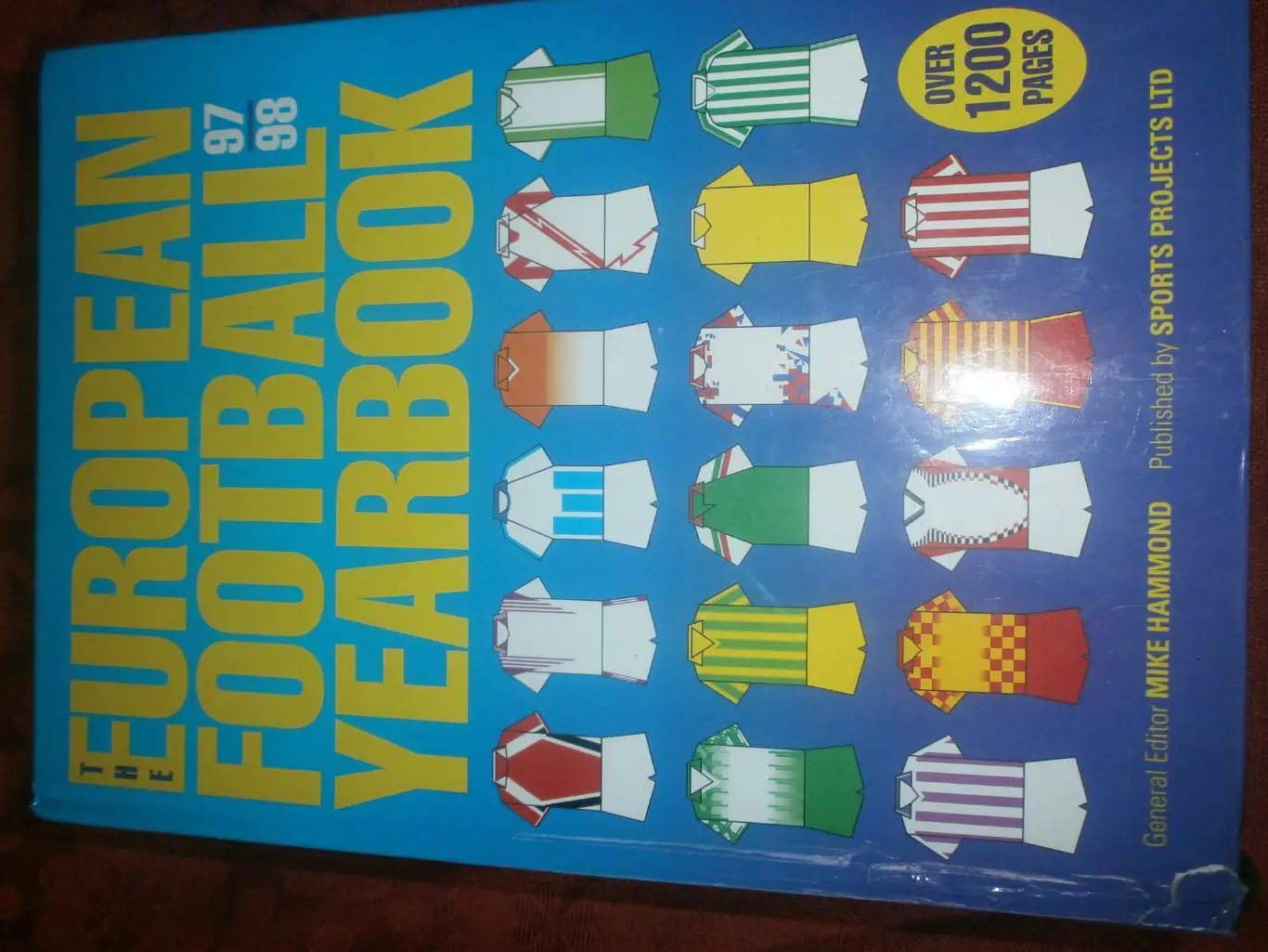 Европейский футбольный ежегодник 1997\1998 1120с.