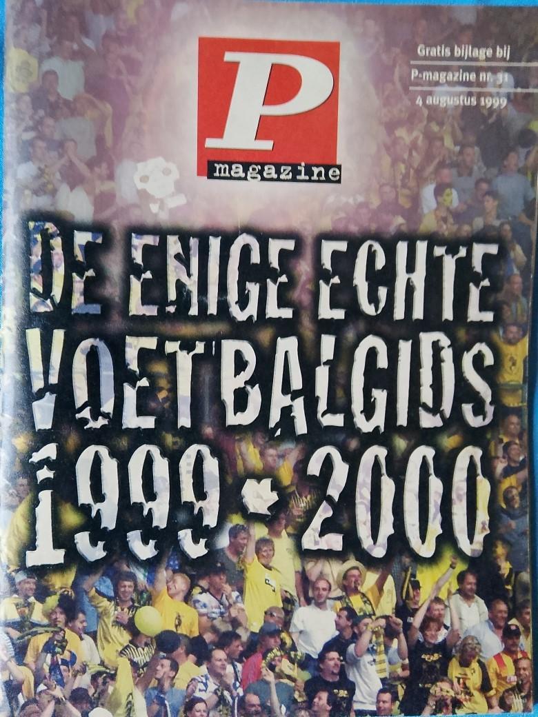 ЖУРНАЛ Чемпионат Бельгии Сезон 1999-2000 64с. 18 постеров с составами команд